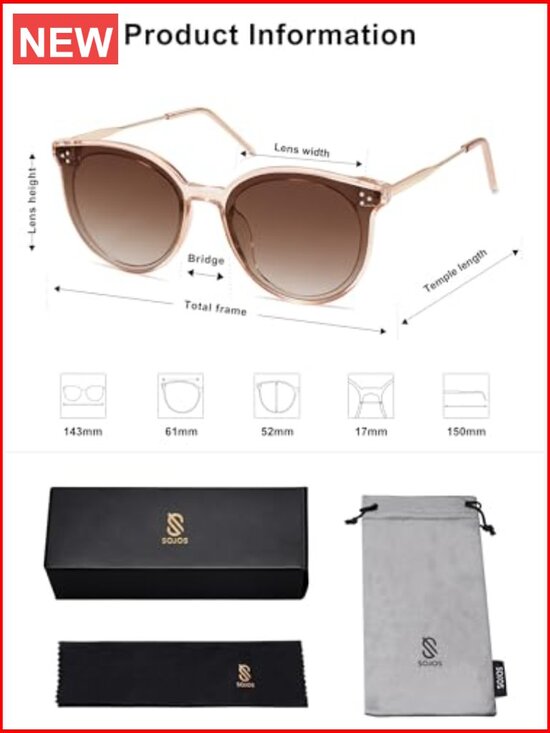Classic Round UV400 Sunglasses